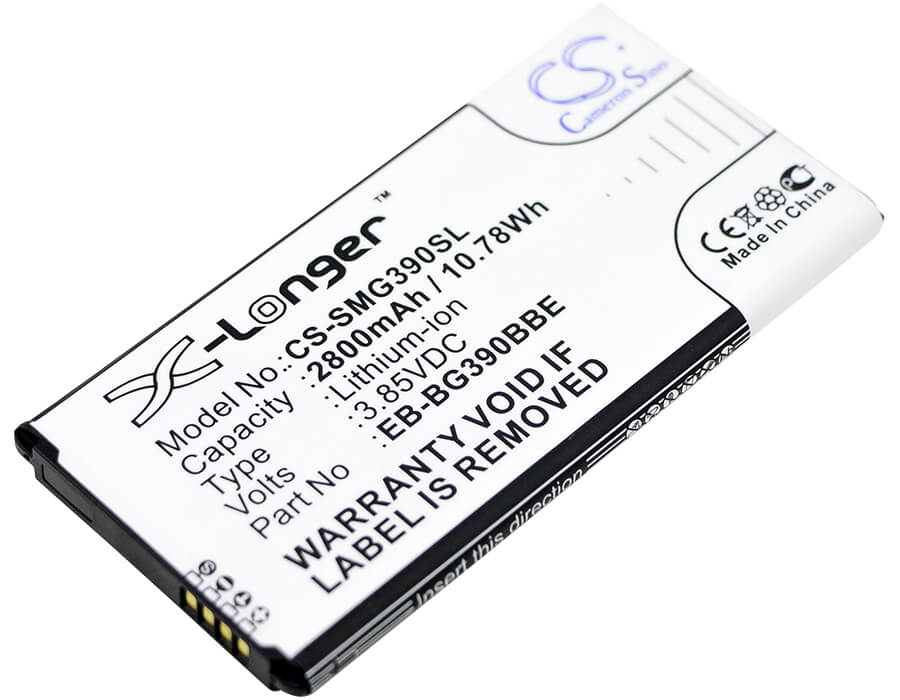 CS-SMG390SL, Mobile, Smartphone 3.85V, 2800mAh, Li-ion Battery fits Samsung, Galaxy Xcover 4, Galaxy Xcover 4 2017 Td-lte, 10.78