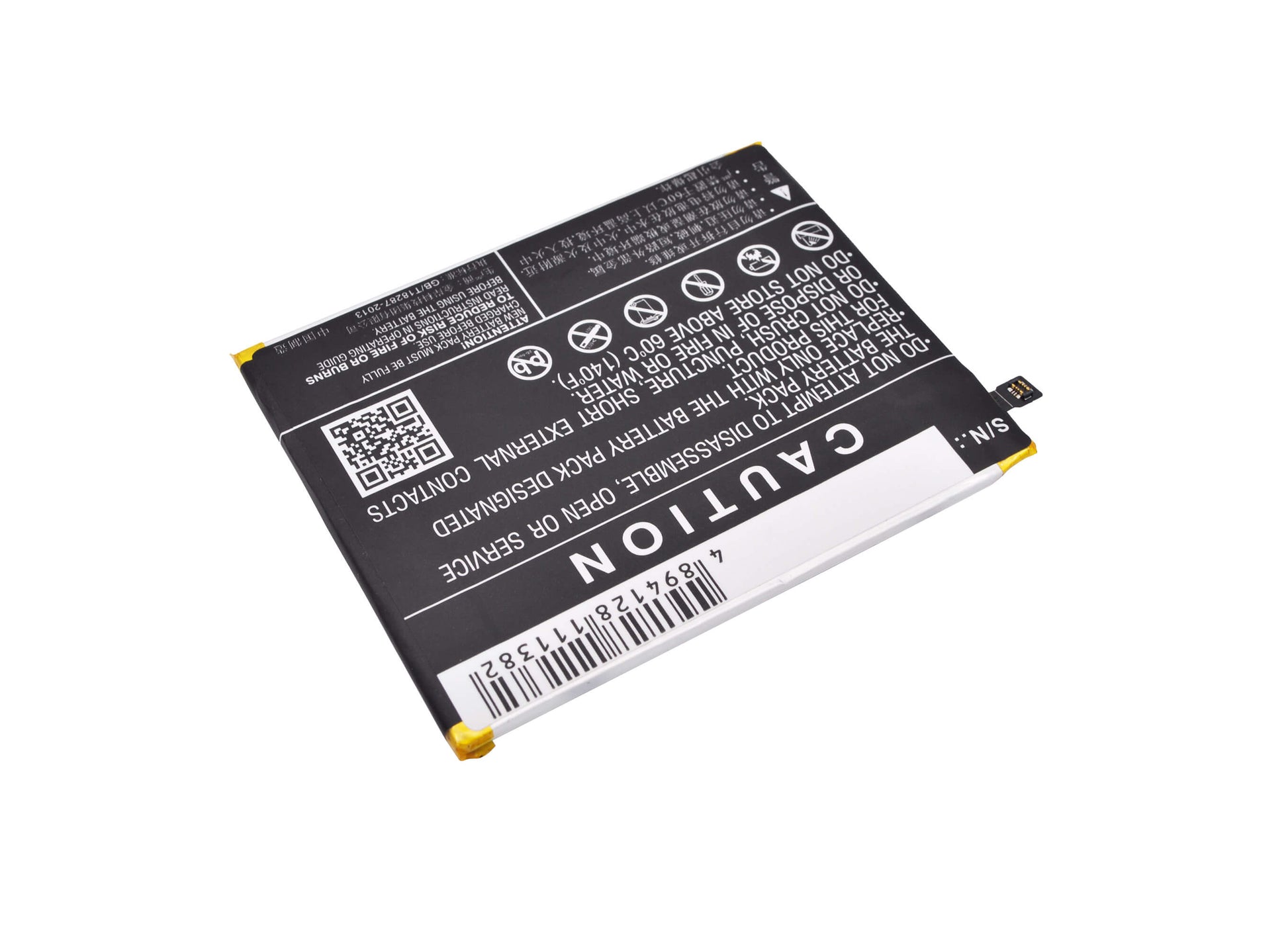 3.8V, 3000mAh, Li-Polymer Battery fits Vivo, X6 Plus, X6 Plus D, 11.4Wh