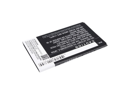 3.7V, 1800mAh, Li-ion Battery fits Gionee, C605, Gionee Gn135, 6.66Wh