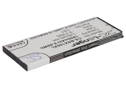3.7V, 1800mAh, Li-ion Battery fits Blackberry, Bbstl100-4, Bbstl100-4w, 6.66Wh
