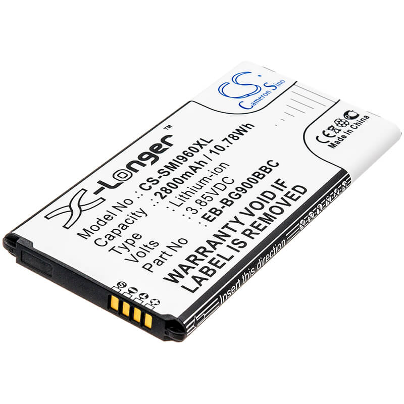 CS-SMI960XL, Mobile, Smartphone 3.85V, 2800mAh, Li-ion Battery fits Samsung, Galaxy Round, Galaxy Round Lte, 10.78Wh