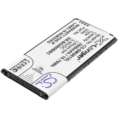CS-SMI961XL, Mobile, Smartphone 3.85V, 2800mAh, Li-ion Battery fits Samsung, Galaxy Round, Galaxy Round Lte, 10.78Wh