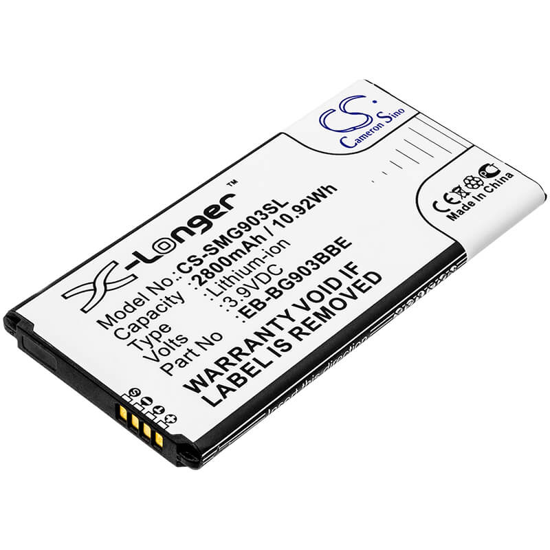 CS-SMG903SL, Mobile, Smartphone 3.9V, 2800mAh, Li-ion Battery fits Samsung, Galaxy S5 Neo, Galaxy S5 Neo Duos, 10.92Wh