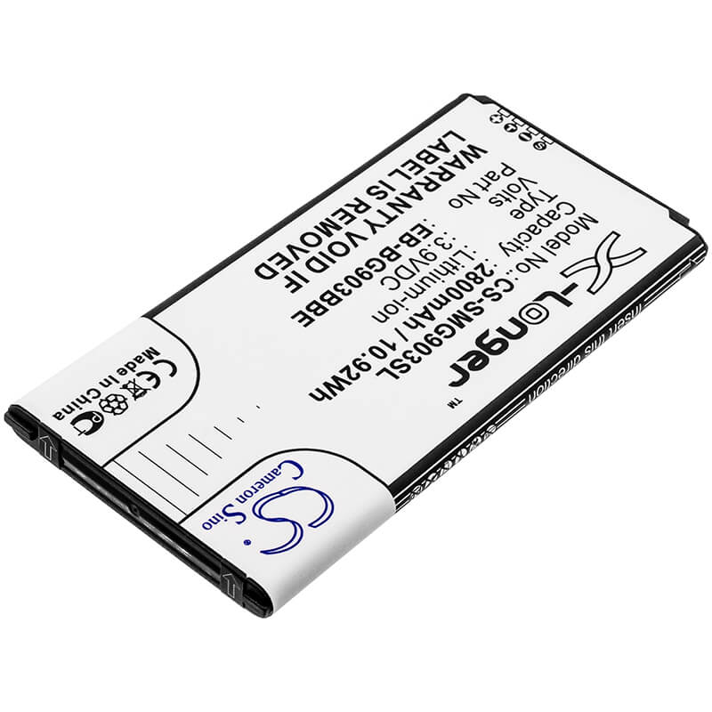 CS-SMG903SL, Mobile, Smartphone 3.9V, 2800mAh, Li-ion Battery fits Samsung, Galaxy S5 Neo, Galaxy S5 Neo Duos, 10.92Wh