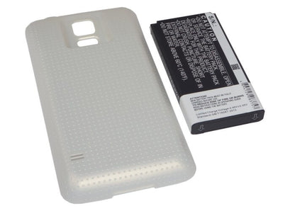 Gold, 3.85V, 5600mAh, Li-ion Battery fits Samsung, Galaxy S5, Galaxy S5 Lte, 21.56Wh