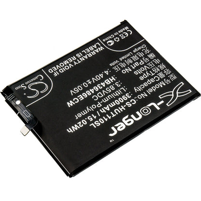 3.85V, 3900mAh, Li-Polymer Battery fits Huawei, Bla-al00, Bla-l09, 15.015Wh