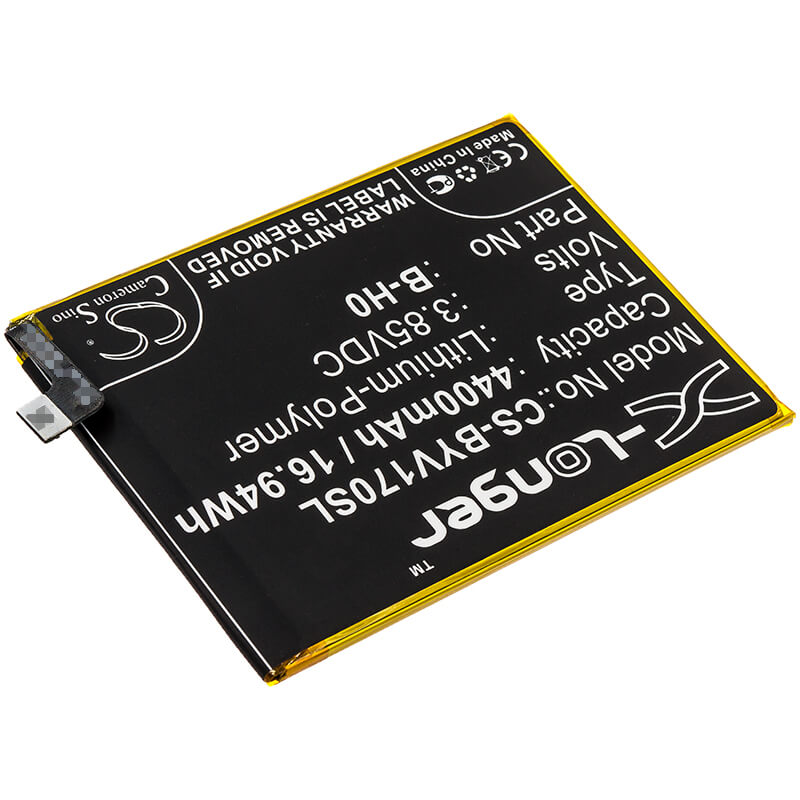 3.85V, 4400mAh, Li-Polymer Battery fits Bbk, V1913, Vivo V17 Neo, 16.94Wh