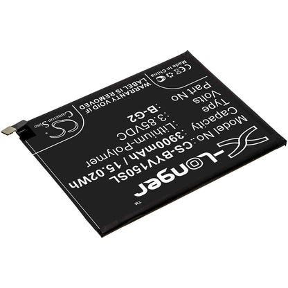 3.85V, 3900mAh, Li-Polymer Battery fits Vivo, V15, V1831, 15.015Wh