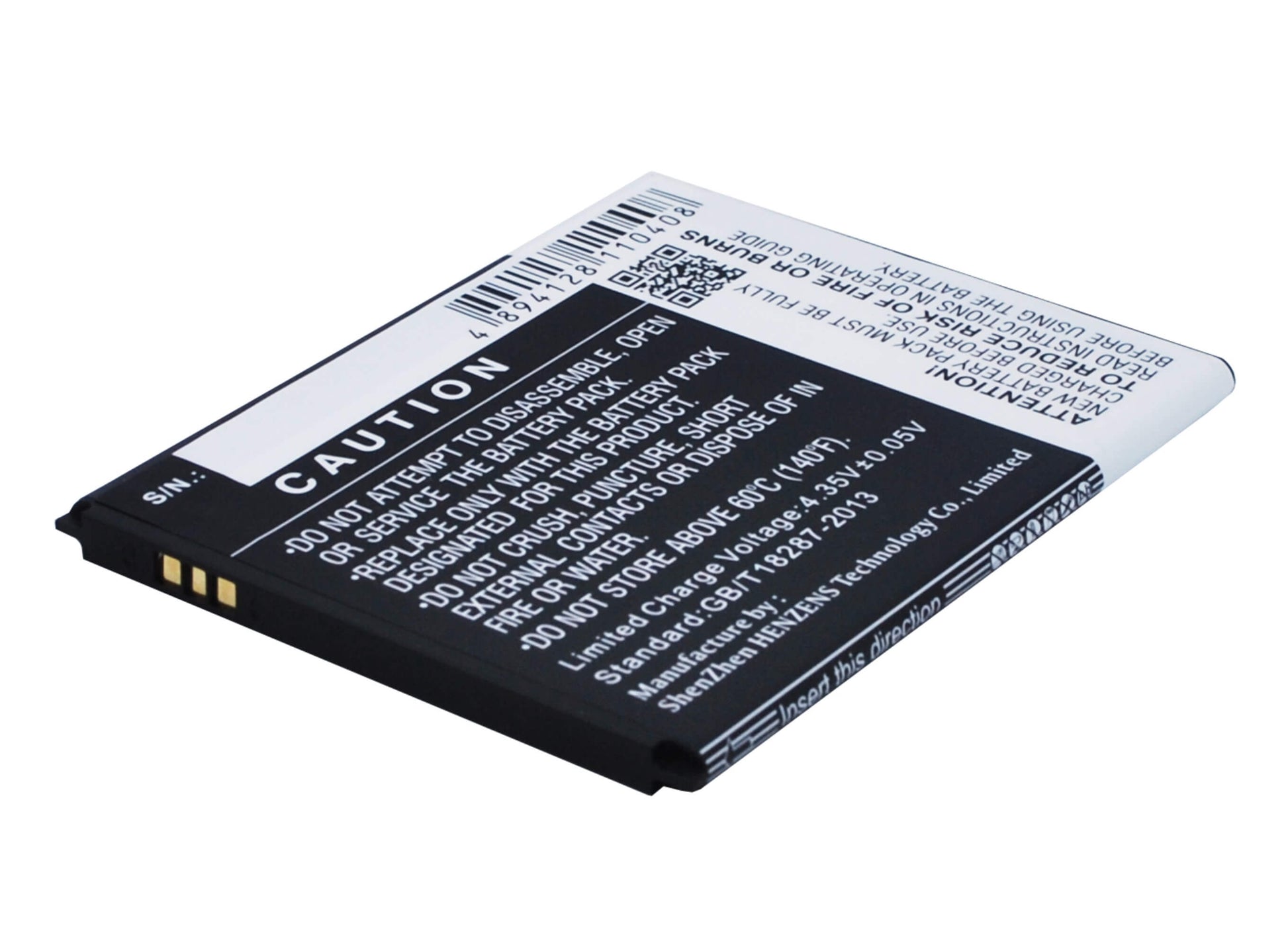 3.8V, 3000mAh, Li-ion Battery fits Prestigio, Multiphone 3501 Duo, 11.4Wh