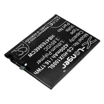 3.85V, 4200mAh, Li-Polymer Battery fits Huawei, Honor X10, Honor X10 5g, 16.17Wh