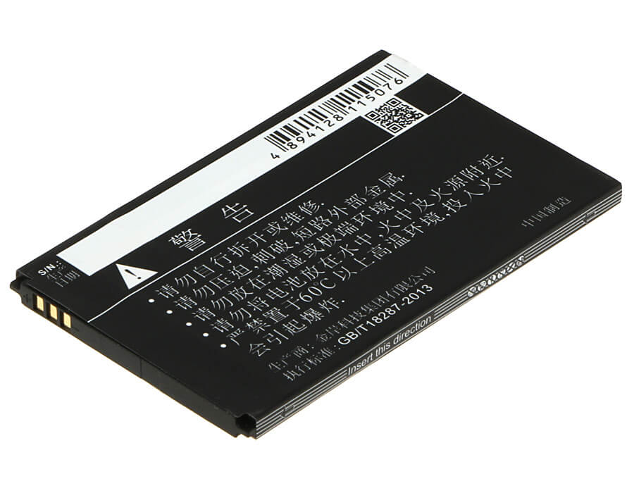 3.7V, 1850mAh, Li-Polymer Battery fits Green Orange, M2, Q200, 6.845Wh