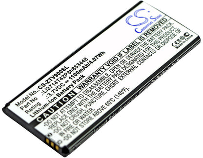 3.7V, 1100mAh, Li-ion Battery fits Sfr, Staraddict Android Edition, 4.07Wh