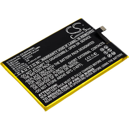 3.8V, 2400mAh, Li-Polymer Battery fits Doogee, F5, 9.12Wh