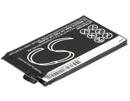 3.8V, 2600mAh, Li-Polymer Battery fits Blu, D850q, S0190uu, 9.88Wh