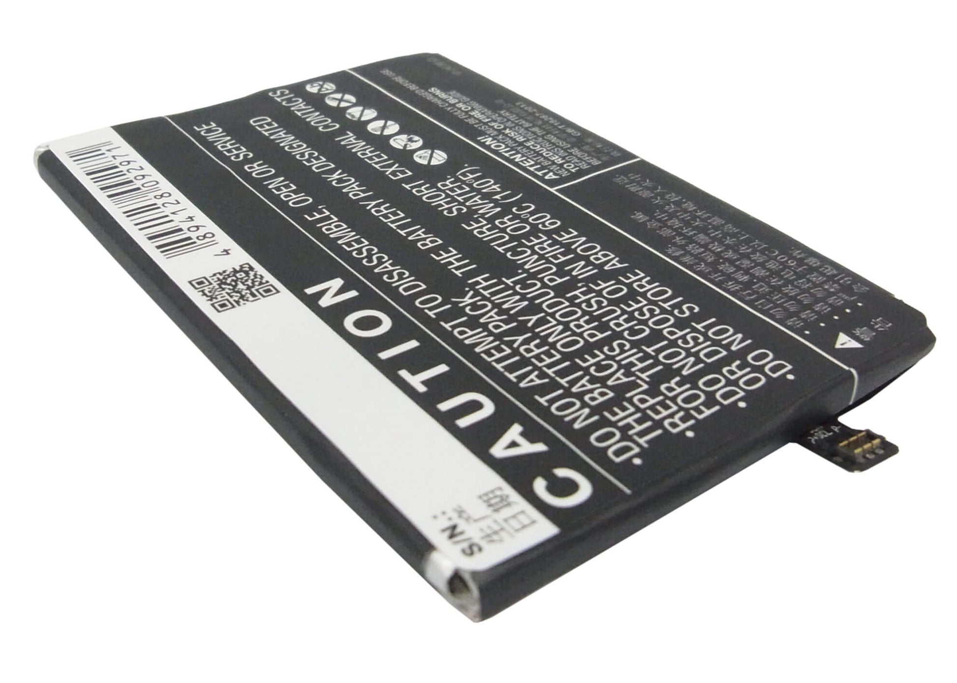 3.8V, 3100mAh, Li-Polymer Battery fits Oneplus, A0001, One, 11.78Wh