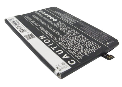 3.8V, 3100mAh, Li-Polymer Battery fits Oneplus, A0001, One, 11.78Wh