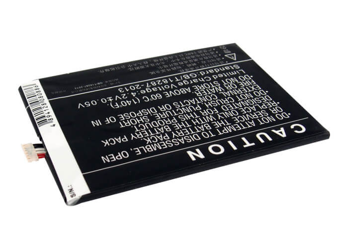3.7V, 2000mAh, Li-Polymer Battery fits Bbk, Vivo X1, Vivo X1s, 7.4Wh
