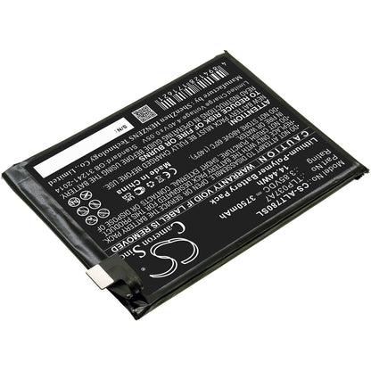 3.85V, 3750mAh, Li-Polymer Battery fits Alcatel, Plex, T780h, 14.4375Wh