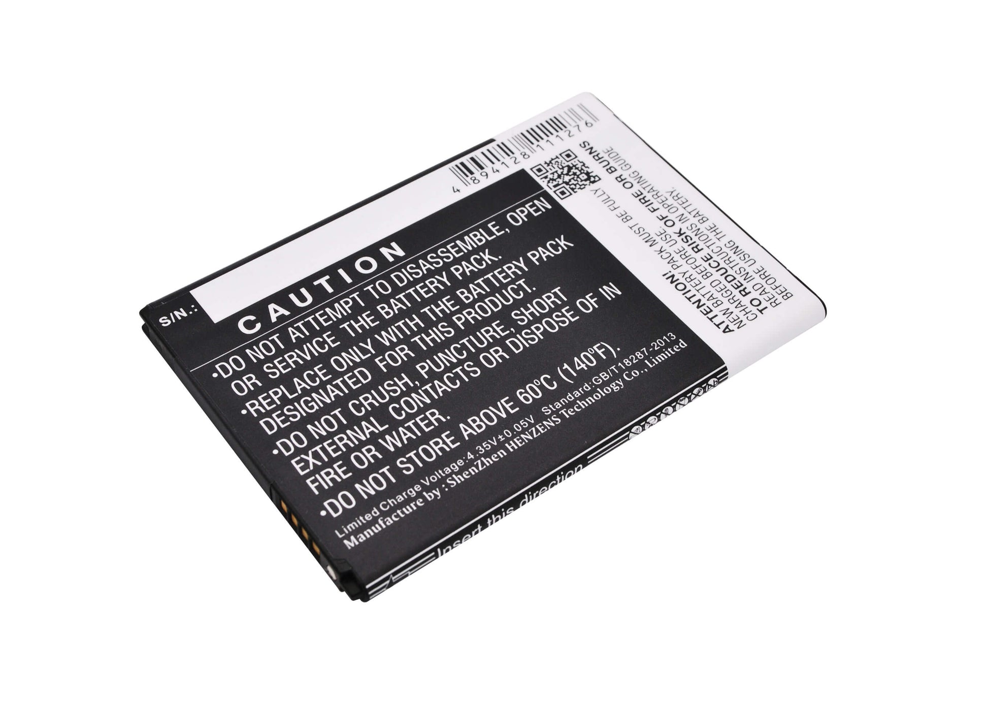 3.8V, 3200mAh, Li-ion Battery fits Lg, B1 Lite, D631, 12.16Wh