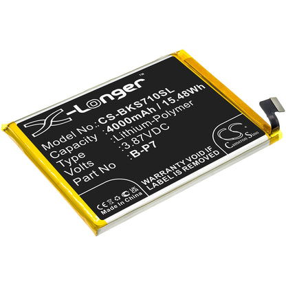 3.87V, 4000mAh, Li-Polymer Battery fits Vivo, S7e, S7e 5g 2020, 15.48Wh