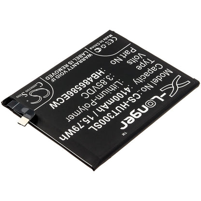 3.85V, 4100mAh, Li-Polymer Battery fits Huawei, Honor V30, Honor View 30, 15.785Wh