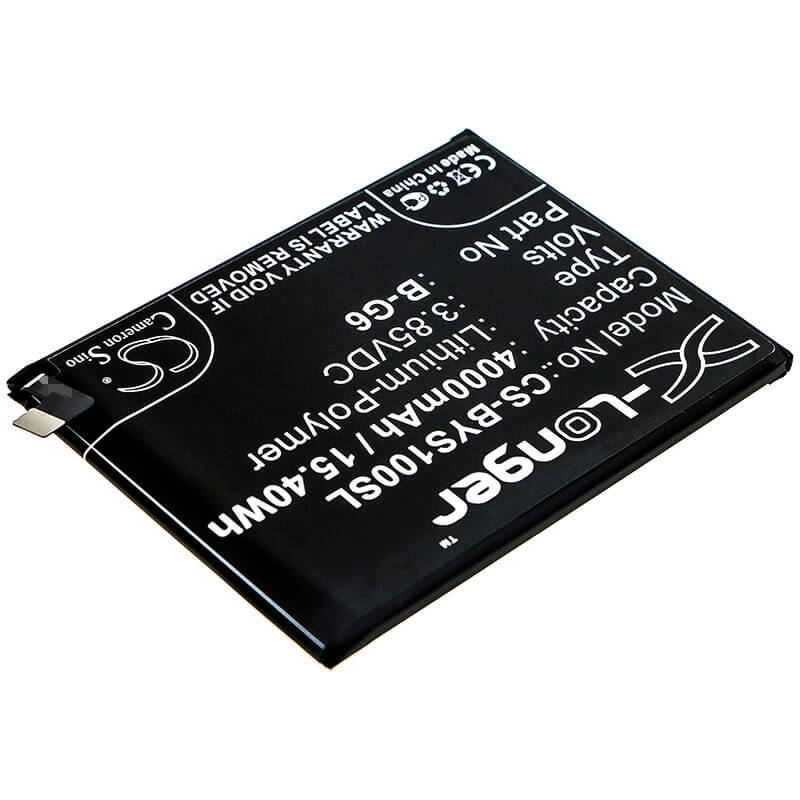3.85V, 4000mAh, Li-Polymer Battery fits Vivo, S1 Pro, V1945, 15.4Wh