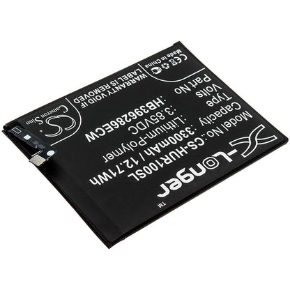 3.85V, 3300mAh, Li-Polymer Battery fits Huawei, Enjoy 9s, Honor 10 Lite, 12.705Wh