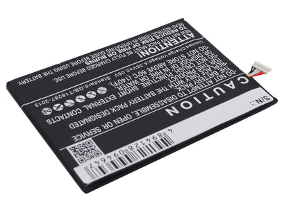 3.8V, 2500mAh, Li-Polymer Battery fits Green Orange, N1, N1-t, 9.5Wh