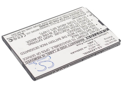 3.7V, 2000mAh, Li-ion Battery fits Lg, E940, E977, 7.4Wh