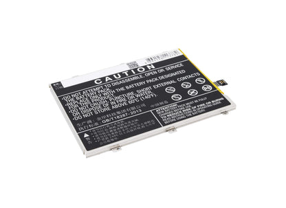 3.8V, 2200mAh, Li-Polymer Battery fits Vivo, Y35l, Y35l Td-lte Dual Sim, 8.36Wh