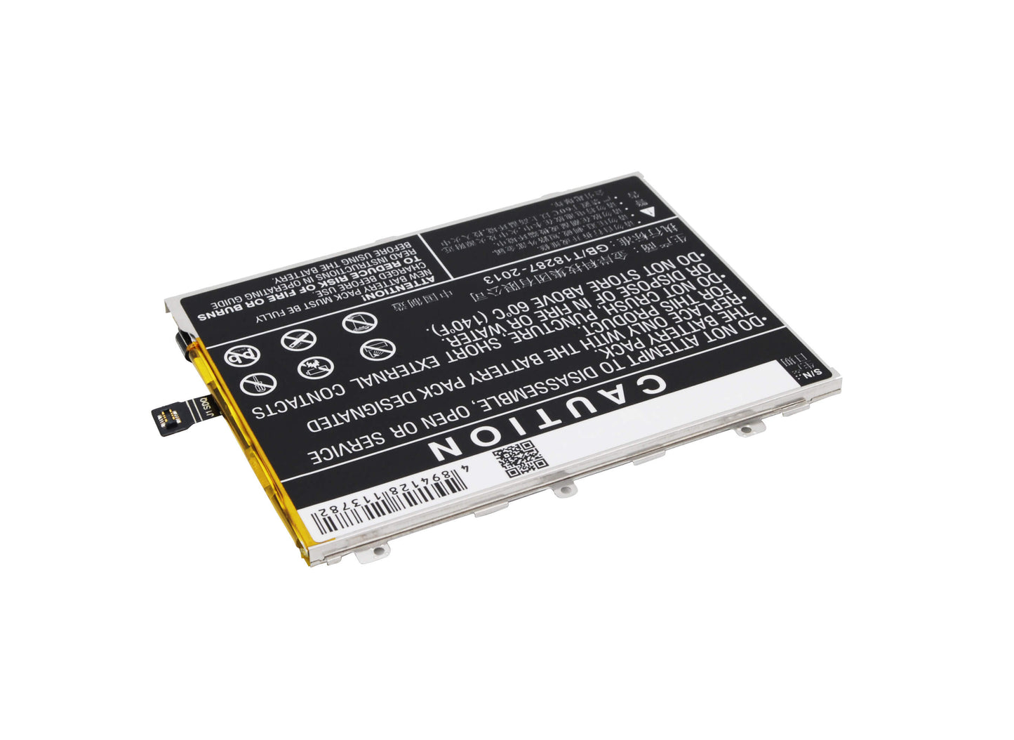 3.8V, 2200mAh, Li-Polymer Battery fits Vivo, Y35l, Y35l Td-lte Dual Sim, 8.36Wh