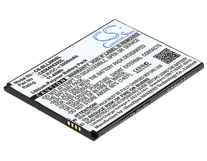 3.8V, 3000mAh, Li-Polymer Battery fits Blu, L290u, Life 8 Xl, 11.4Wh