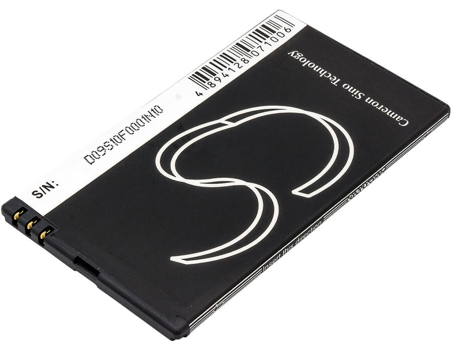 3.7V, 1400mAh, Li-ion Battery fits Nokia, Lumia 810, Lumia 822, 5.18Wh