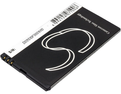 3.7V, 1400mAh, Li-ion Battery fits Nokia, Lumia 810, Lumia 822, 5.18Wh