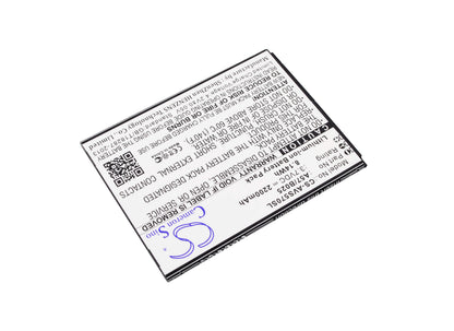 3.7V, 2200mAh, Li-ion Battery fits Avus, A57, 8.14Wh