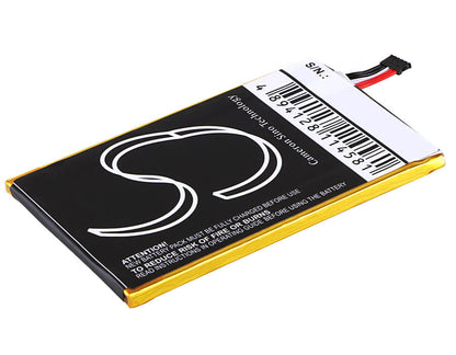 3.8V, 2300mAh, Li-Polymer Battery fits Infocus, M2, 8.74Wh
