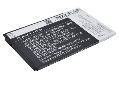 3.7V, 1600mAh, Li-ion Battery fits Coolpad, 5110, 8022, 5.92Wh