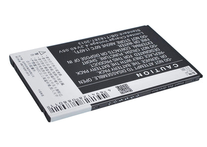 3.7V, 1600mAh, Li-ion Battery fits Coolpad, 5110, 8022, 5.92Wh
