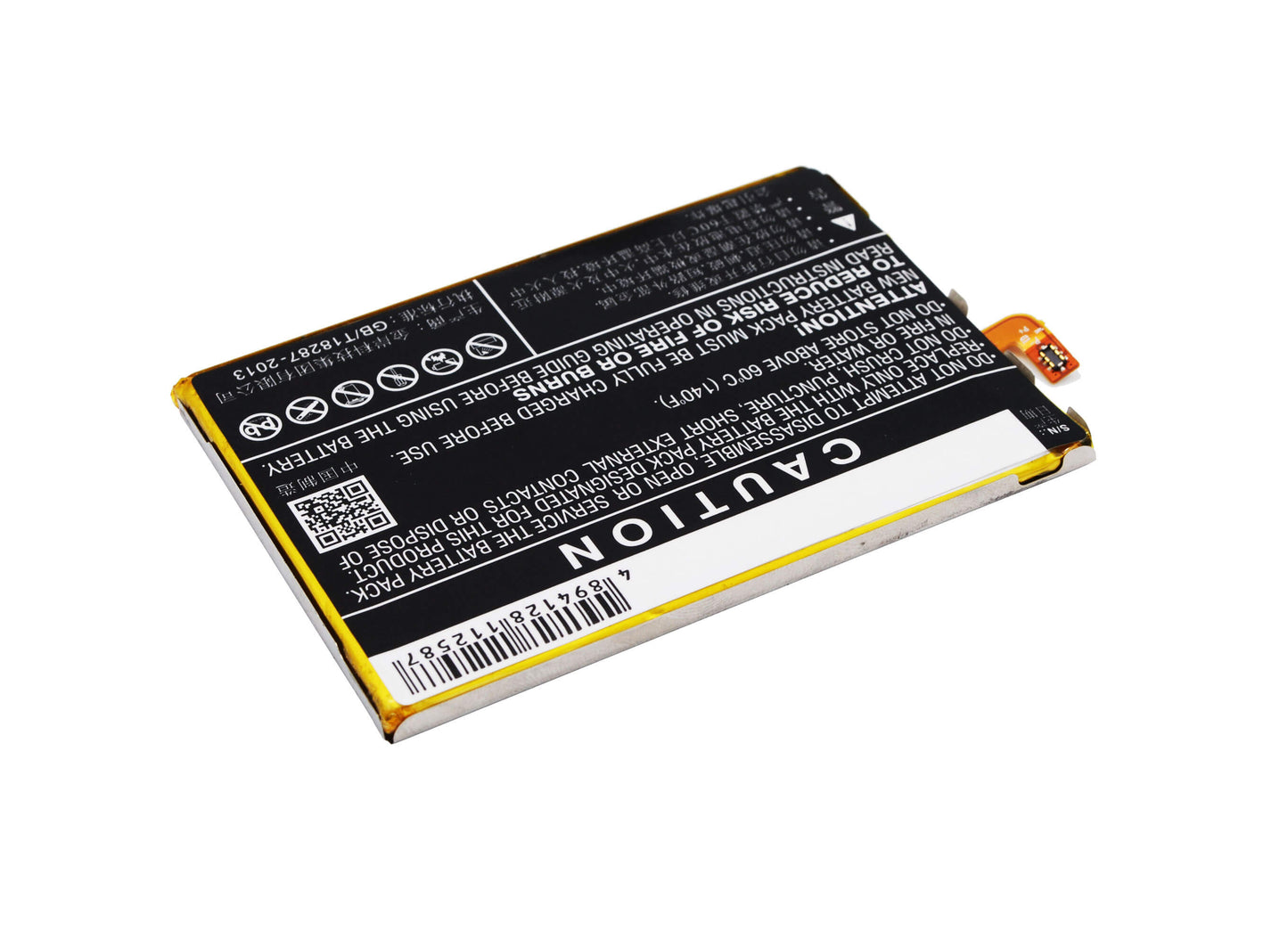 3.8V, 4000mAh, Li-Polymer Battery fits Zte, Q529, Q529c, 15.2Wh
