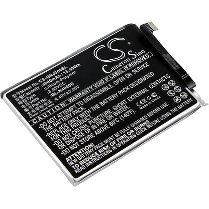 3.85V, 4000mAh, Li-Polymer Battery fits Gionee, Gn5006, Gn5006l, 15.4Wh