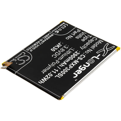 3.8V, 2900mAh, Li-Polymer Battery fits Motorola, Moto P30, 11.02Wh
