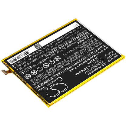 3.8V, 2900mAh, Li-Polymer Battery fits Philips, Xenium S369, 11.02Wh