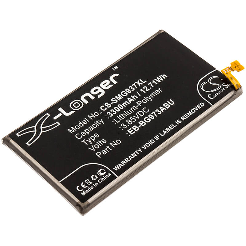 3.85V, 3300mAh, Li-Polymer Battery fits Samsung, Galaxy S10, Sm-g973, 12.705Wh