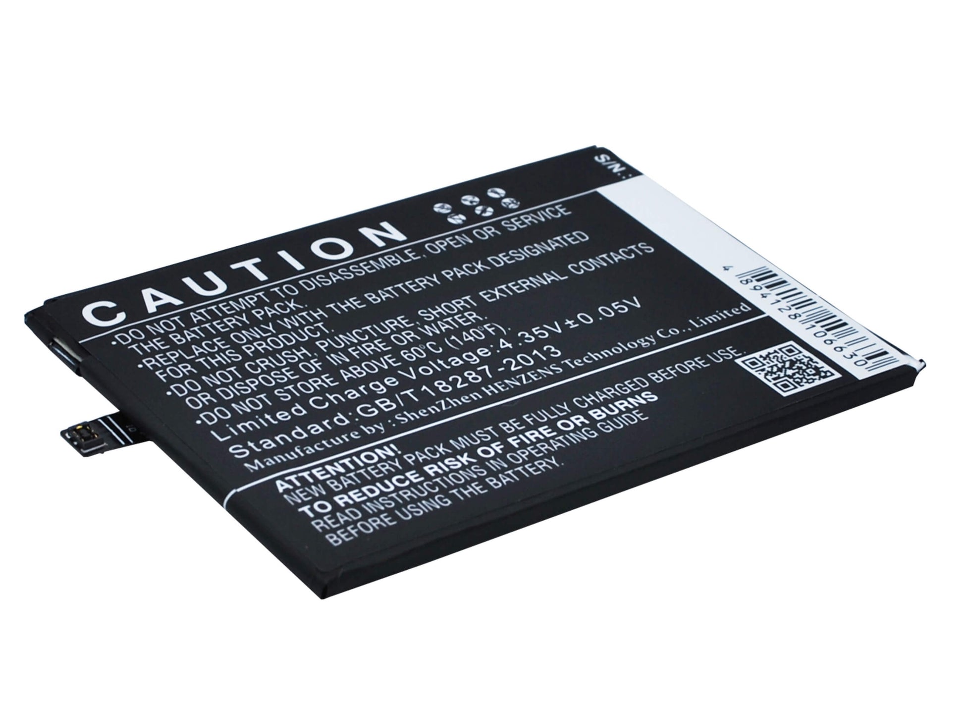 3.8V, 2250mAh, Li-Polymer Battery fits Bbk, Vivo X5, Vivo X5 4g, 8.55Wh