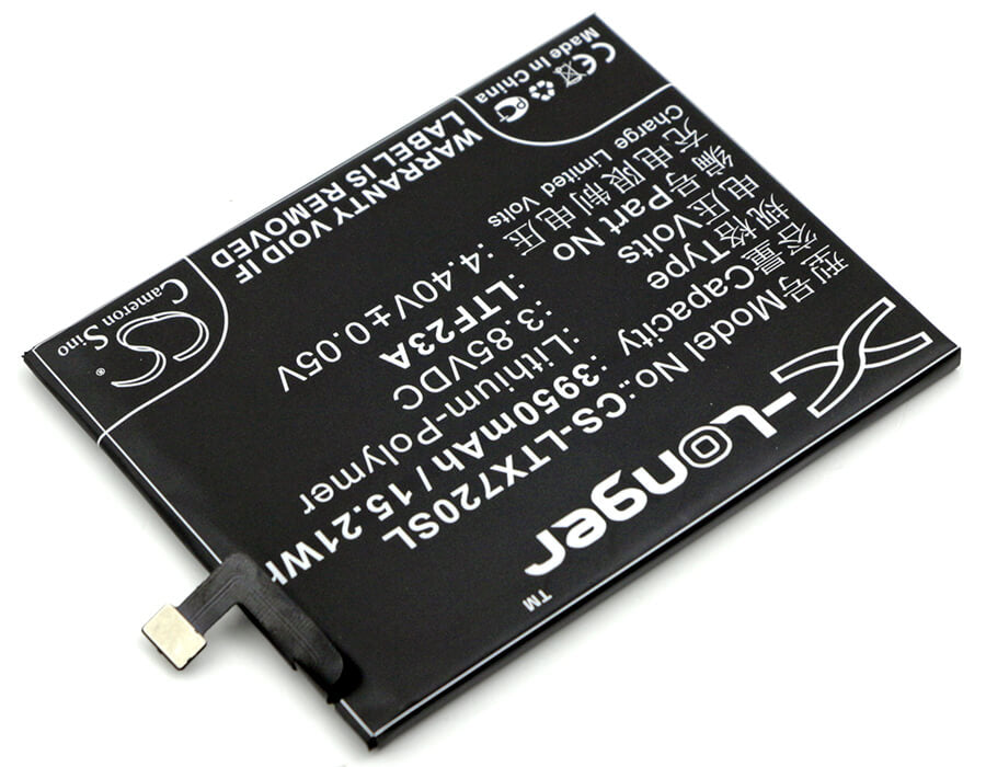 3.85V, 3950mAh, Li-Polymer Battery fits Letv, Le Pro 3, X720, 15.2075Wh
