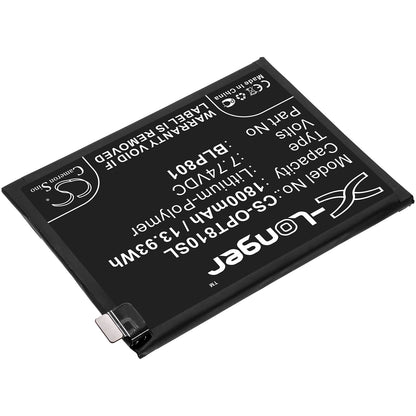 7.74V, 1800mAh, Li-Polymer Battery fits Oneplus, 8t+ 5g, Kb2003, 13.932Wh
