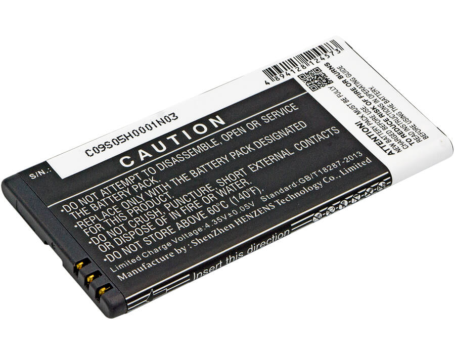 3.8V, 2200mAh, Li-ion Battery fits Nokia, Lumia 550, Lumia 730, 8.36Wh