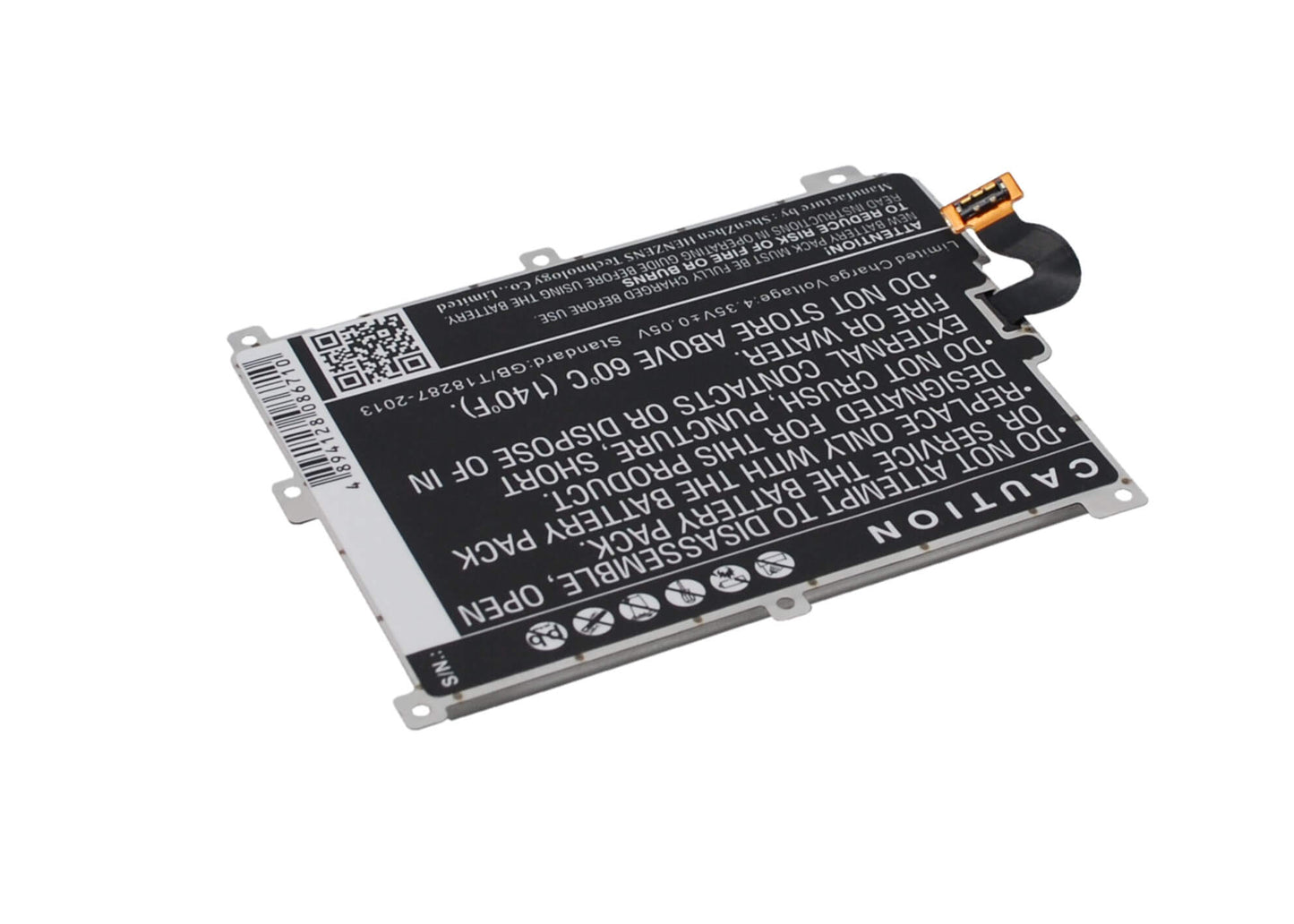 3.8V, 2000mAh, Li-Polymer Battery fits Nokia, Lumia 928, Rm5250, 7.6Wh