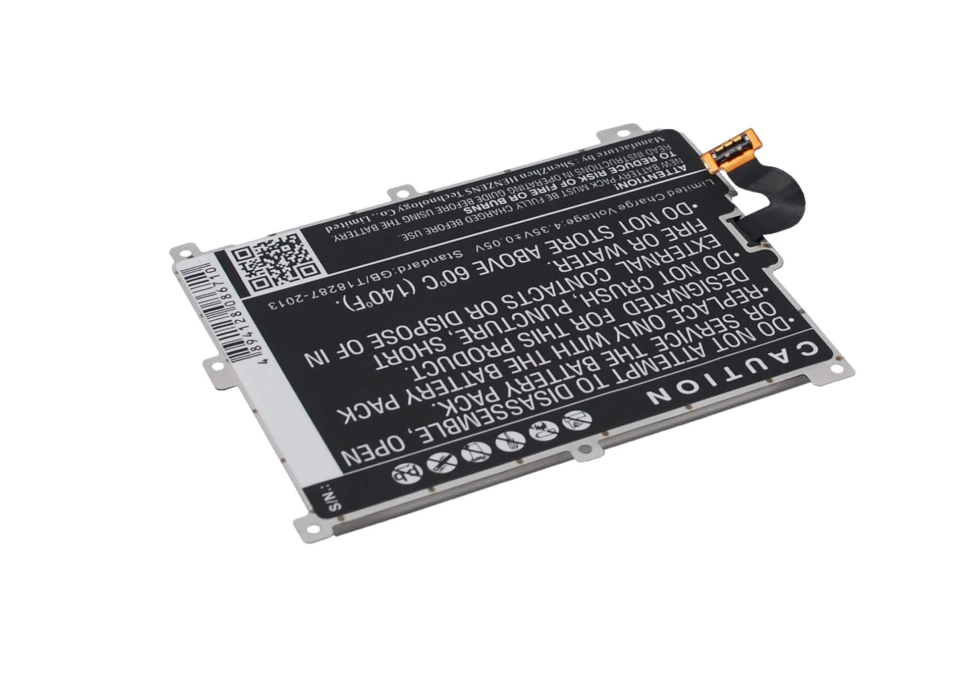 3.8V, 2000mAh, Li-Polymer Battery fits Nokia, Lumia 928, Rm5250, 7.6Wh
