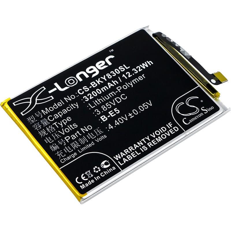 3.85V, 3200mAh, Li-Polymer Battery fits Bbk, Vivo Y83, Vivo Y83a, 12.32Wh